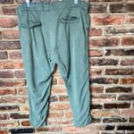 Sanctuary  Army Green Slim Fit Cropped Pull-On Pants Women's Size Large Photo 4