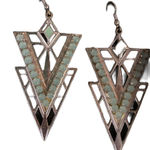 BOUTIQUE V Sea Salt stone Drop Earrings Photo 0