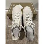Dolce Vita Zohara Shoes White Perforated Leather Size 7.5 NIB Leather Casual Photo 7