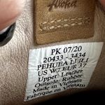 Olukai Pehuea Li Ili Sneakers Lace Up Low Top Genuine Leather Casual Brown 7 Photo 6