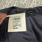 Massimo Dutti NWT Studio Satin Co-ord Top Navy Size Medium Photo 4