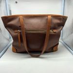 Dooney & Bourke  brown pebbled leather tote serial number bag K9275555 Photo 5