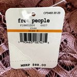 Free People  Intimately One Adella Slip Mini Dress in Rose Flory Lace Pink S NWT Photo 3