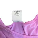 destined Short Sleeve Casual Summer Crew Neck Strappy Cropped Top Pink Medium Photo 4