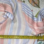  HYFVE HYFVE large womens blouse button down long sleeve tie bottom Photo 5