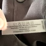 Commando Faux Black Leather 7/8 Crop Zip Fly Trouser Pants Casual Dress Medium Photo 8