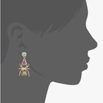 Betsey Johnson 🩷🩷 Multicolor Spider Earrings 2 Pairs . Photo 7