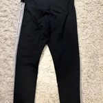 Juicy Couture  Black Sport Leggings with Athletic Stripes Size M Photo 4