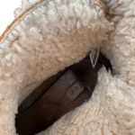 UGG  Women's Brown Leather Luisa Skeepskin All Weather Boots Size 10 Photo 8