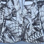 Robert Cavalli Off White Snake Skin Blazer Suit Jacket Size M Photo 3