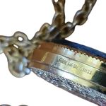 American Heritage Vintage  Pocket Watch Necklace Pendant Gold Tone Swiss Untested Photo 3