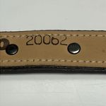 Brazos Joe Belt Co. Nocana, Texas, USA Thin Concho Belt Silver Photo 9