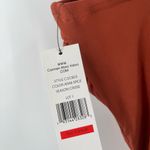 Carmen Marc Valvo Tankini Size Extra Small Square Neck Arab Spice Ruched Sides Photo 2