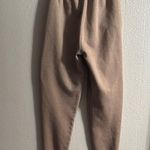 ZARA Tan High-Waisted Joggers Photo 7