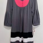 Elle  Dress. NWT. Women’s Size Large. Colorblock, Knee Length, 3/4 Belle Sleeves Photo 0