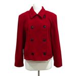 Pendleton  Knockabouts Vintage Red 100% Virgin Wool Blazer Jacket Coat Size 16 Photo 1