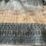 Hooded open front boxy poncho style cardigan with a 22” slit on each side. Size undefined Photo 3