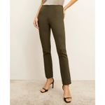 MM.LaFleur The Foster Cigarette Pant - PowerStretch Size 16 Olive Green Photo 1