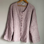 Flax  linen button down top Photo 0