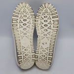 Blue Canvas Denim Floral Embroidered Slip Photo 10