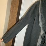 Daisy Fuentes  Grey Knit Ruffle Accent Cardigan size L Photo 5