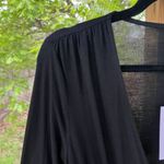 Lovers + Friends  Emmy Dress Black Long Sleeve Tie Front Size XS. NEW Photo 6