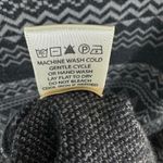 Aventura Gray Patterned Long Sleeve Scoop Neck Knee Length Sweater Dress Size L Size L Photo 5