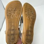 Siketu Gray Floral Beaded Embellished Slingback Thong Sandals, EUC, Size 8 Photo 8