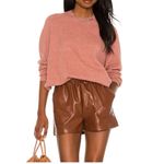 BB Dakota Steve Madden High Waist Tan Leather Shorts Photo 2