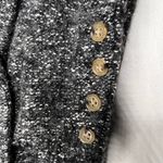 Isabel Marant  Etoile Overton Boucle Wool Long Double Breasted Coat Gray Size 34 Photo 7