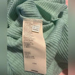 Anthropologie Saturday Sunday NWT seafoam green cowl drawstring sz XXS, 19” p2p Photo 8