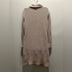 Merrell  Cable knit chunky long gray zippered button detail size Medium Cardigan Photo 10