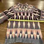 Altuzarra  Stilbo wool blend turtleneck Multicolored geometric knit Sweater Large Photo 3
