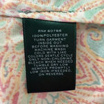 LAUREN Ralph Lauren Pink Blue Paisley Robe XL Photo 8