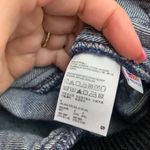 American Apparel Bomber Zip-Up Jean Jacket Photo 6