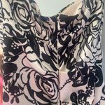XScape Formal Dress Black And White Floral Photo 4