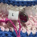 NWT Celia B Gemma Sweater Large Multicolor Boho Cotton Pullover Pink Photo 6