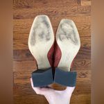 Halston Heritage Halston Women’s Heritage Peregrun Suede Ankle Bootie Block Heel Size 7 Photo 2