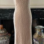 Say What? Say What? Beige Maxi Dress Photo 0