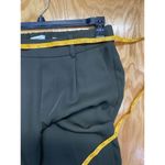 Vince  Dress Pants Women's Medium Green Pleated Straight Leg Slash Pockets B71 Photo 3