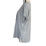 Style & Co  1X-Large Top Graphic Dolman Sleeve Scoop Neck Mountains Grey Heather Photo 5