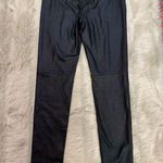 Nordstrom Trouve faux leather leggings Matte finish moto XS Photo 2