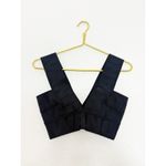 Alexander Wang H&M Black Bandage Crop Top Size Small Logo Goth Euro Y2K Photo 3