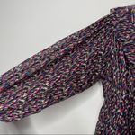 Ba&sh  Deep organza lightweight mini Dress long sleeve sz 0 Photo 7