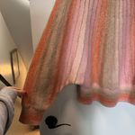 Molly Bracken  Mutlicolor Stripe Dolman Sleeve MCM Retro Knit‎ Crewneck Sweater L Photo 1