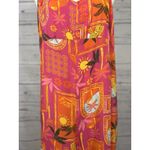 Old Navy Tropical Print XL Romper | Bright Pink, Orange & Yellow Photo 1