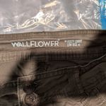 Womens Wallflower Green Low Rise Flare Cargo Pants Size 3‎ Photo 2