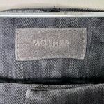 MOTHER High Waisted Looker Black Jean in Bad Cat Cheetah Print Skinny Size 25 Photo 10