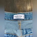 Vanilla Star Jeans Vanilla Star Light Wash Denim Shorts Cuffed Hem Summer Casual W29 F44 Photo 4