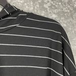 Arizona Jeans Arizona Jean Co Black Striped Hooded Crop Top - Size XXL - Long Balloon Sleeves Photo 1